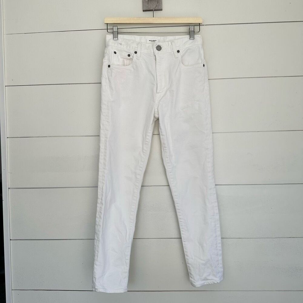 Moussy Vintage Women’s White 27 Cameron High Rise Skinny Jeans